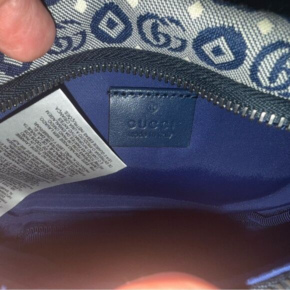 Brand new with box GG geometric-jacquard canvas belt bag - Picture 5 of 10